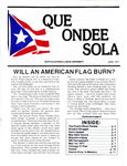 Que Ondee Sola- June 1977