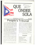 Que Ondee Sola- July 1977