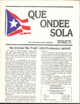 Que Ondee Sola- September 1977- Special Edition