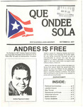 Que Ondee Sola- October 1977
