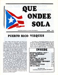 Que Ondee Sola - January-February 1980