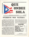 Que Ondee Sola- February 1980