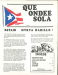 Que Ondee Sola- March 1980