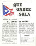 Que Ondee Sola- August 1980