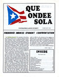 Que Ondee Sola- February 1981