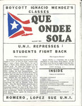 Que Ondee Sola- August 1981