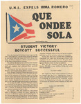 Que Ondee Sola- September 1981