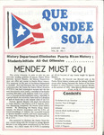 Que Ondee Sola- January 1983