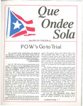 Que Ondee Sola- June 1985