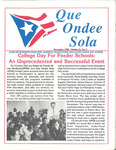 Que Ondee Sola- November 1988 by Felix Rosa