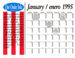 Que Ondee Sola- Historical Calendar 1995 by Que Ondee Sola Staff