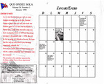Que Ondee Sola- January 1998 Calendar