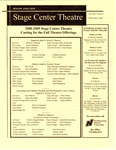 Stage Center Theatre Newsletter- Sep. 2008