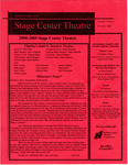 Stage Center Theatre Newsletter- Oct. 2008