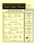 Stage Center Theatre Newsletter- Jan-Feb. 2009 by Colleen McCready