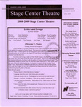 Stage Center Theatre Newsletter- Apr. 2009
