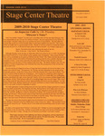 Stage Center Theatre Newsletter- Oct. 2009