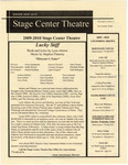 Stage Center Theatre Newsletter- Nov. 2009