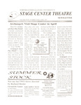 Stage Center Theatre Newsletter- Apr. 1995