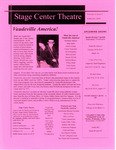 Stage Center Theatre Newsletter- Feb. 2010