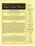 Stage Center Theatre Newsletter- Jan. 2011 by Kathleen Weiss