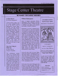 Stage Center Theatre Newsletter- May 2011 by Kathleen Weiss
