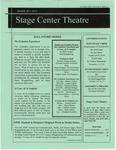 Stage Center Theatre Newsletter- Oct. 2011 by Kathleen Weiss
