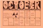 Northeastern Illinois University Activities Calendar October 1975 by Student Activities Staff