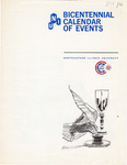 Northeastern Illinois University Bicentennial Calendar of Events, 1976 by Student Activities Staff