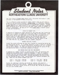Student Notes- 1987-1988