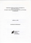 Seventh Annual Student Research and Creative Activities Symposium - April 16, 1999