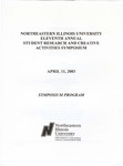 Eleventh Annual Student Research and Creative Activities Symposium - April 11, 2003