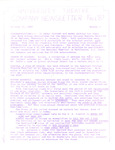 University Theatre Company Newsletter- Fall 1987, no. 7 by UTC Staff