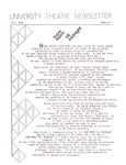 University Theatre Newsletter- Fall 1988, no. 4 by UTN Staff