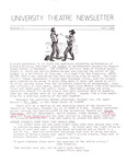University Theatre Newsletter- October 1, 1990 by UTN Staff
