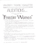 University Theatre Newsletter- December 3, 1990 by UTN Staff