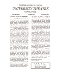University Theatre Newsletter- December 1993 by UTN Staff