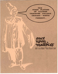 1966 - Once Upon a Mattress - Program by NEIU Theatre Department