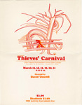 1970 - Thieves' Carnival Poster by NEIU Theatre Department