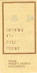 1974 - Perfroming Arts Festival Program by NEIU Theatre Department
