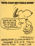 1977 - You're A Good Man Charlie Brown Flyer by NEIU Theatre Department
