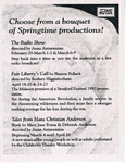 1996 - Fair Liberty's Call Flyer
