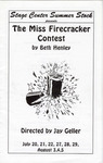 2000 - The Miss Firecracker Contest Program