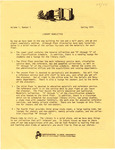 Library Newsletter- Spring 1979 by Newsletter Staff