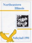 NEIU Volleyball Media Guide - 1991 by Athletics Department Staff