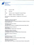 Vantage Point - Show Notes - 2001