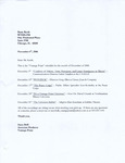 Vantage Point - Show Notes - 2006