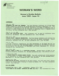 Woman's Word- Jun. 1993 by Women's Studies Program Staff