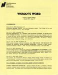 Woman's Word- Mar. 1995 by Women's Studies Program Staff